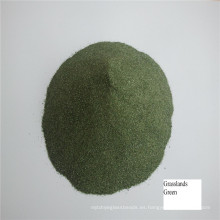 Greenland Green Silica / Arena de Cuarzo para Superficie Contador de Superficie Sólida